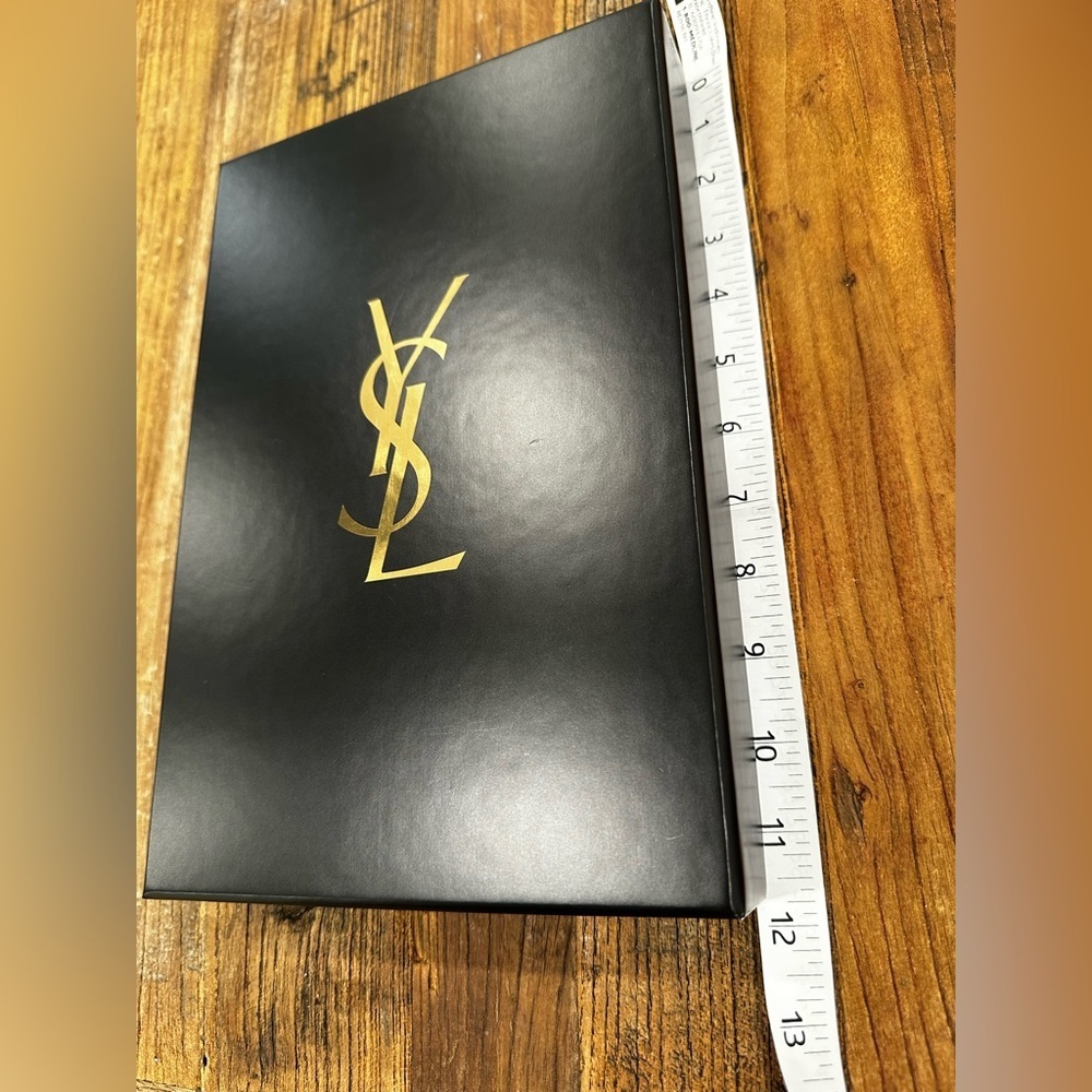 Yves Saint Laurent Black and Gold Beauté Presentation Box - Picture 4 of 11